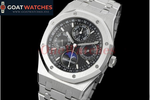 Audemars Piguet - Royal Oak Perpetual Cal 26574 SS/SS Blk APSF A5134