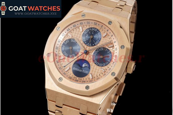 Audemars Piguet - Royal Oak Perpetual Cal 26574 RG/RG RG/Stk APSF A5134