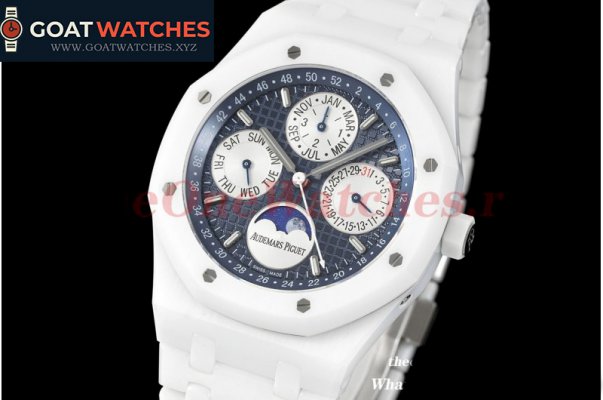 Audemars Piguet - Royal Oak Perpetual Cal 26579 Cer/Cer Blue/Stk APSF A5134