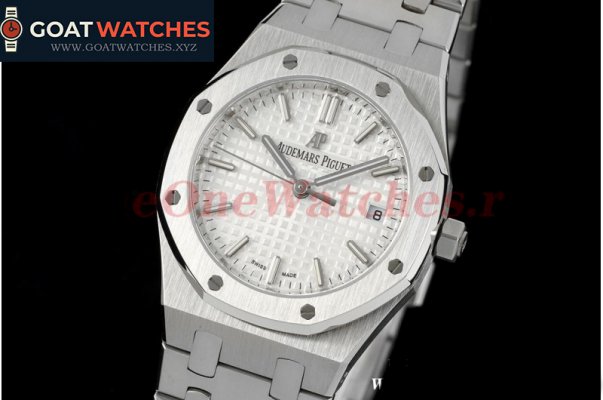 Audemars Piguet - Royal Oak 77351 Ladies 34mm SS/SS White Dial 8F A5800