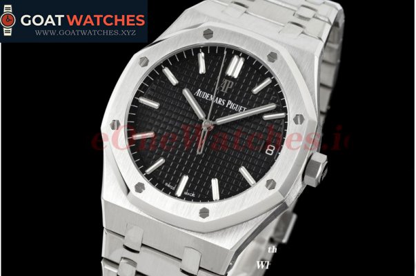 Audemars Piguet - Royal Oak 41mm 15500 SS/SS Black/Stk ZF V2 A4302