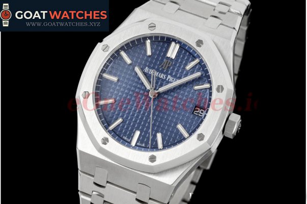 Audemars Piguet - Royal Oak 41mm 15500 SS/SS Blue/Stk ZF V2 A4302