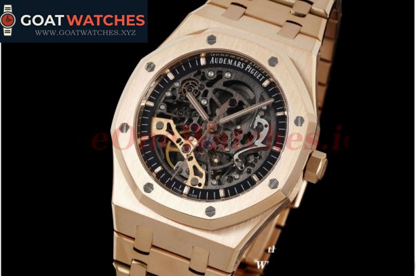 Audemars Piguet - Royal Oak 15407 41mm RG/RG Skeleton Dial APSF A3132