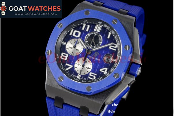 Audemars Piguet - Royal Oak Offshore 2020 44mm Ceramic/RU Blue Dial RSF A3126