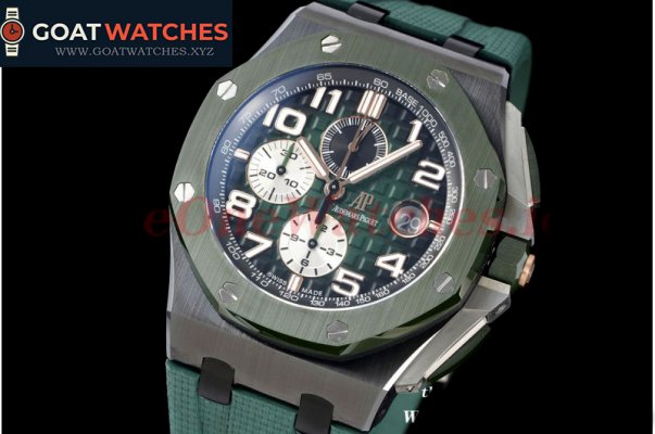 Audemars Piguet - Royal Oak Offshore 2020 44mm Ceramic/RU Green Dial RSF A3126