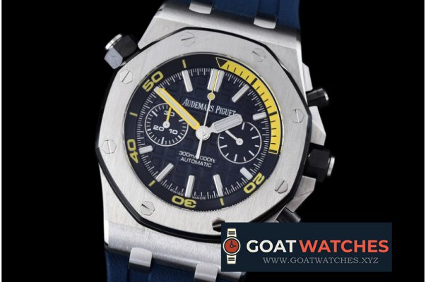 Audemars Piguet - Royal Oak Offshore Diver Chrono SS/RU Blue JF A3126