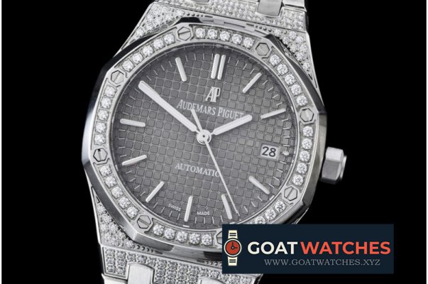 Audemars Piguet - Royal Oak 15400 SS/SS Diam Grey JHF M-9015/3120