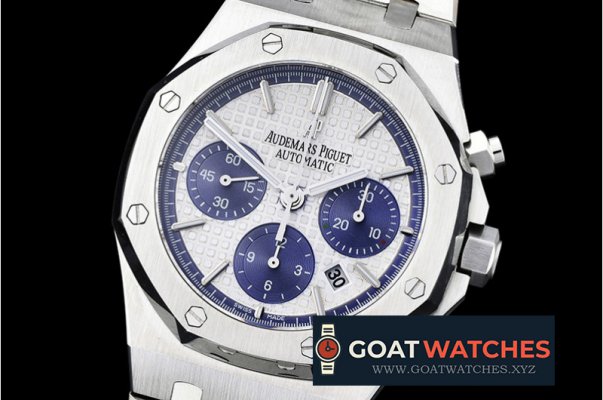 Audemars Piguet - Royal Oak Chronograph 26320ST SS/SS Wht/Ble JHF A7750