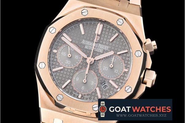 Audemars Piguet - Royal Oak Chronograph 26320ST RG/RG Grey JHF A7750