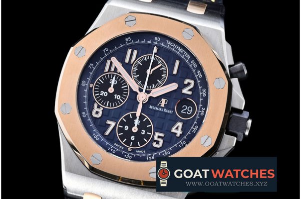 Audemars Piguet - Royal Oak Offshore RG Bez RG/SS Blue A7750