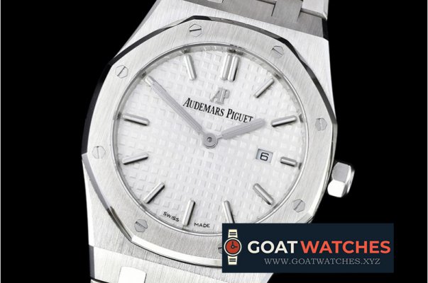 Audemars Piguet - Royal Oak Ladies 33mm SS/SS Wht JF Swiss ETA Quartz