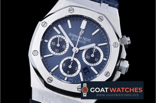 Audemars Piguet - Royal Oak Chronograph 26320ST SS/LE Blue/SB JHF A7750