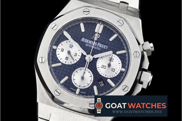 Audemars Piguet - Royal Oak Chronograph 26320ST SS/SS Blue/Wht JHF A7750