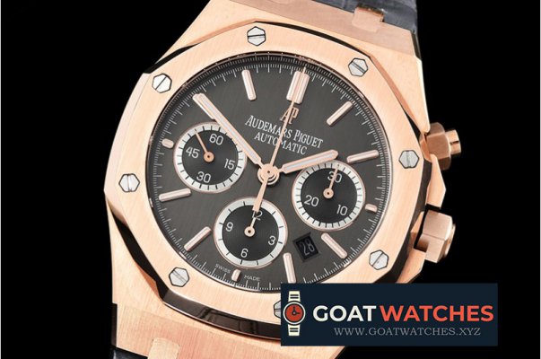 Audemars Piguet - Royal Oak Chronograph 26320ST RG/LE Grey/Blk JHF A7750