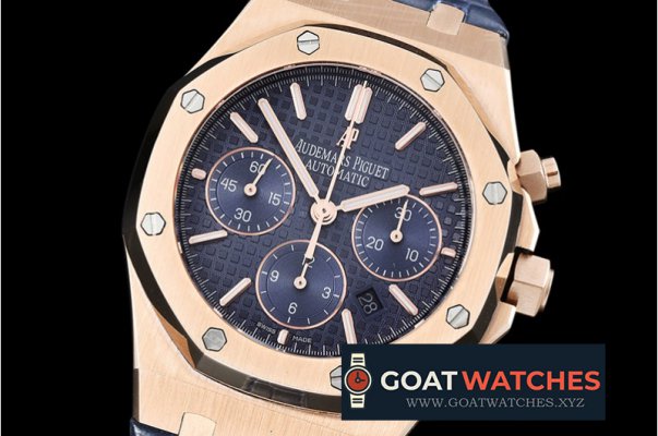 Audemars Piguet - Royal Oak Chronograph 26320ST RG/LE Blue JHF A7750