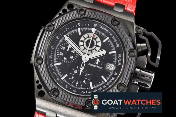 Audemars Piguet - Offshore Survivor Limited Ed DLC/CER/LE Black A7750 Mod