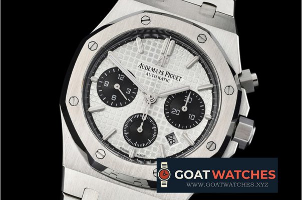 Audemars Piguet - Royal Oak Chronograph 26320ST SS/SS Wht/Blk JHF A7750