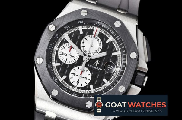 Audemars Piguet - RO Offshore Novelty 2017 Cer TI/RU Blk/Wht JF A7750 Mod