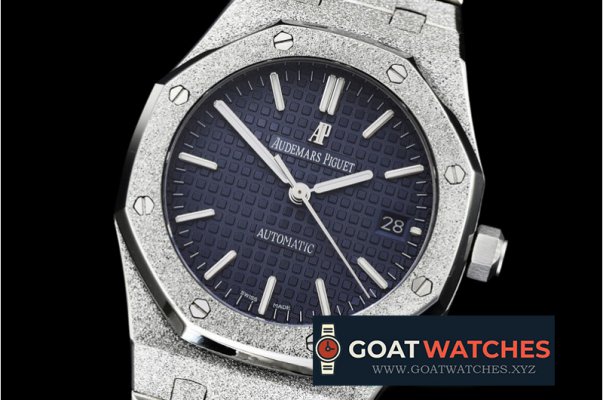 Audemars Piguet - AP Royal Oak 37mm Frosted SS/SS Blue JHF MY9015