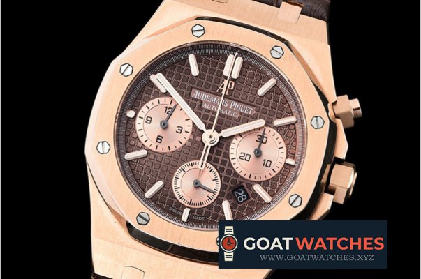 Audemars Piguet - Royal Oak Chronograph 26320ST RG/LE Brown/RG JHF A7750