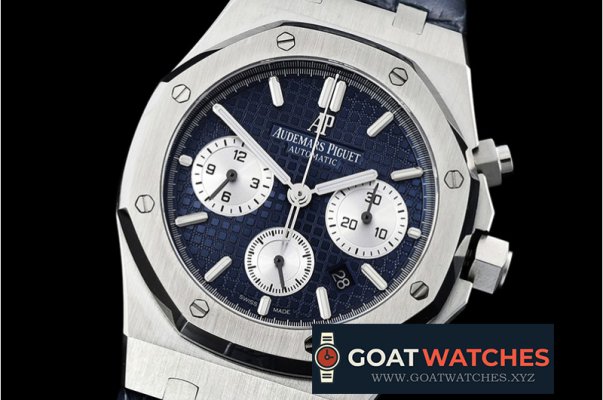 Audemars Piguet - Royal Oak Chronograph 26320ST SS/LE Blue/Wht JHF A7750