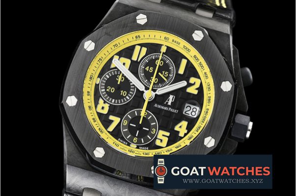 Audemars Piguet - AP ROO Bumblebee Forged FC/LE Black JF V2 A3126 Mod