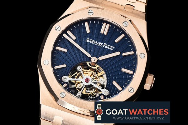 Audemars Piguet - Royal Oak Tourbillon RG/RG Blue Real Flying Tourbillon