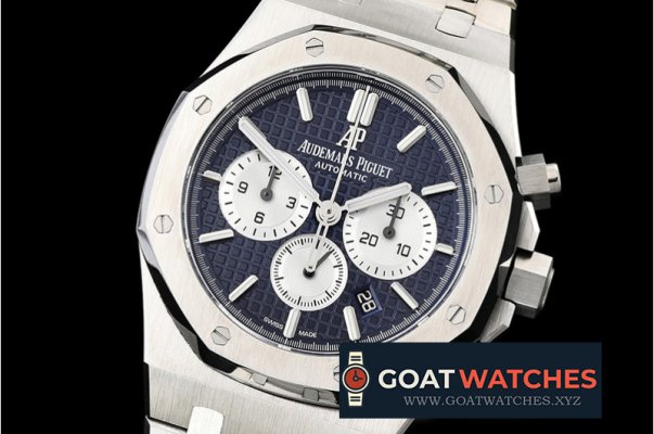 Audemars Piguet - Royal Oak Chronograph 26331ST SS/SS Blue/Wht OMF A7750