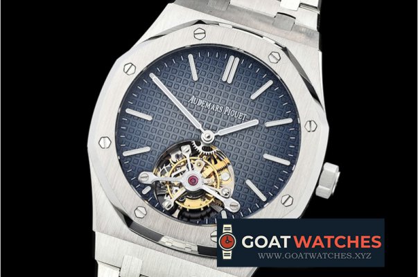 Audemars Piguet - Royal Oak Tourbillon SS/SS L Blue Flying Tourbillon