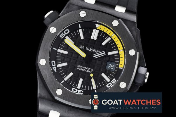 Audemars Piguet - Royal Oak Diver 15706 FC/RU Black JF Ult 1:1 MY9015 Mod