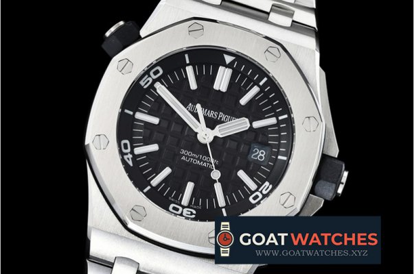 Audemars Piguet - Royal Oak Offshore Diver 15703 SS/SS JF V9.5 Asia 2824