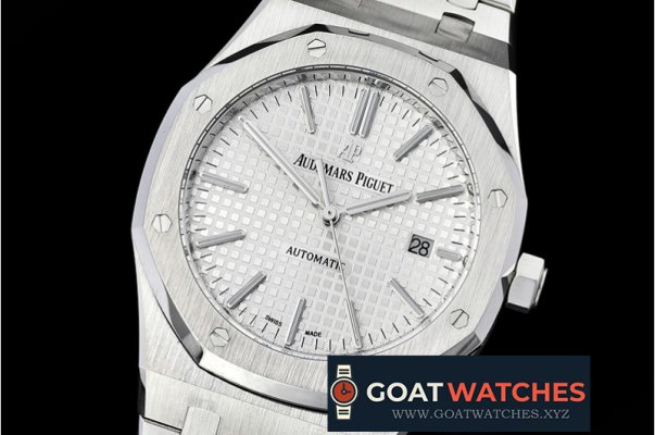 Audemars Piguet - Royal Oak 15400 SS/SS White JF V5 MY9015 Mod 3120