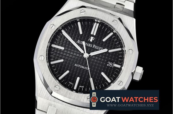 Audemars Piguet - Royal Oak 15400 SS/SS Black JF V5 MY9015 Mod 3120