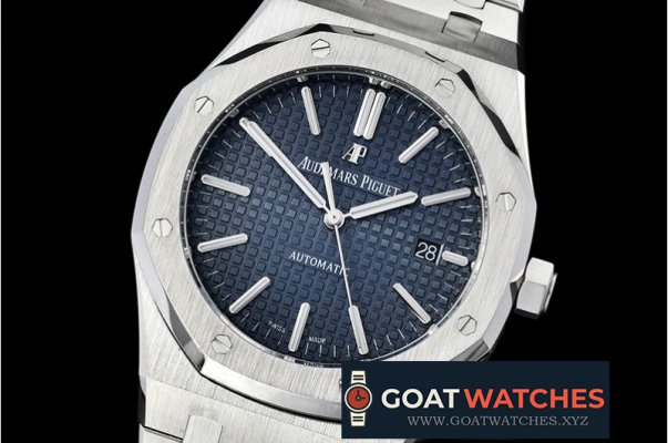 Audemars Piguet - Royal Oak 15400 SS/SS Blue JF V5 MY9015 Mod 3120