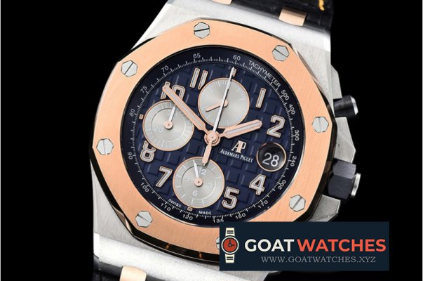 Audemars Piguet - AP ROO Bucherer Edition RG/SS/LE Blue JF V2 A3126 Mod