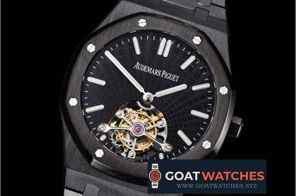 Audemars Piguet - Royal Oak Tourbillon PVD/PVD Black R8F Flying Tourb