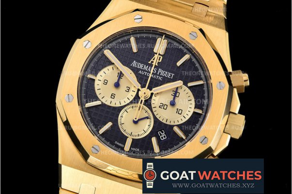 Audemars Piguet - Royal Oak Chronograph 26331ST YG/YG Blue/Gld OMF A7750