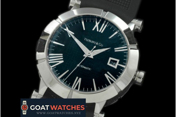 Tiffany & Co. - Atlas Men SS/RU Black Roman Asian 2836-2