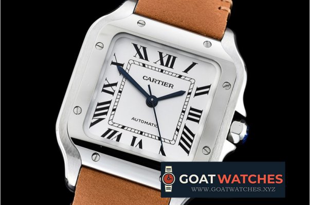 Cartier - Santos De Cartier Ladies 35mm SS/LE Wht V6F MY9015