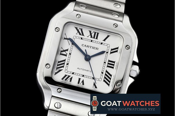 Cartier - Santos De Cartier 2018 Midsize SS/SS Wht GF Ult MY9015