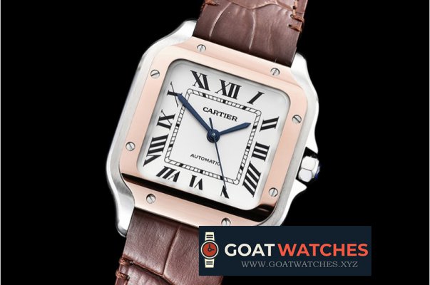 Cartier - Santos De Cartier Ladies 35mm RG/SS/LE Wht V6F MY9015