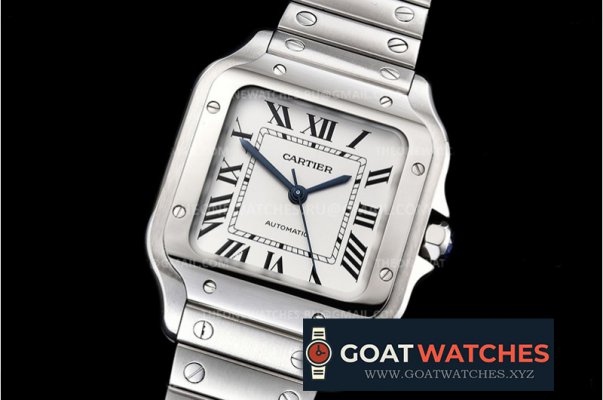 Cartier - Santos De Cartier Ladies 35mm SS/SS Wht V6F MY9015