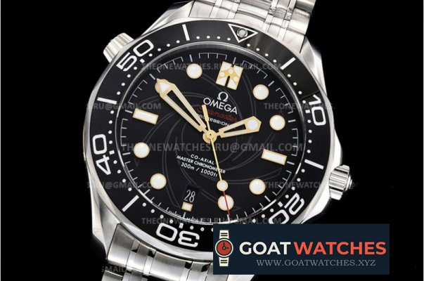 Omega - Seamaster 300m James Bond 007 2019 SS/SS OMF A8800