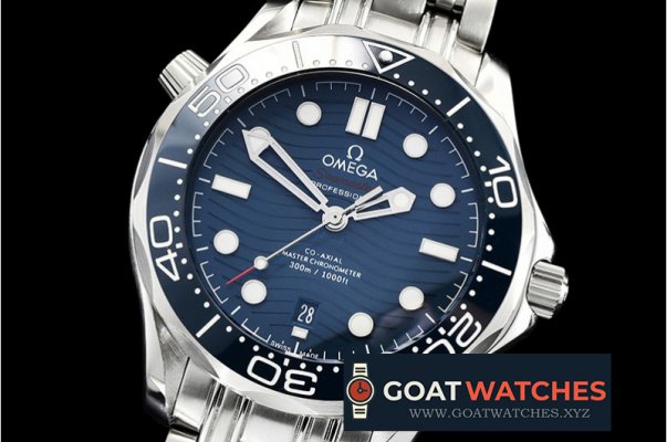 Omega - Seamaster 300m Basel 2018 SS/SS Blue Jap 24J