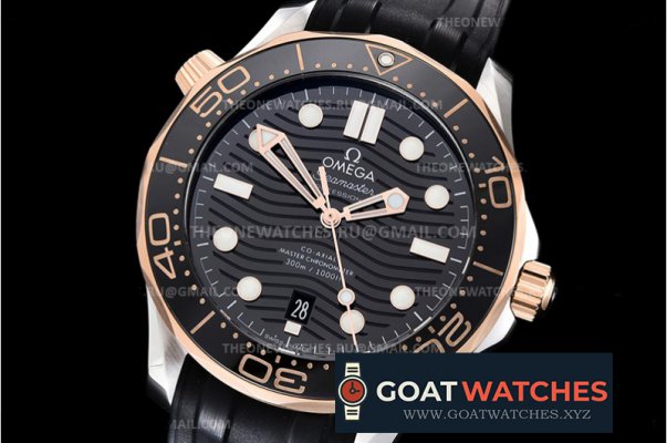 Omega - Seamaster 300m 2019 RG/SS/RU Black VSF Asia 8800