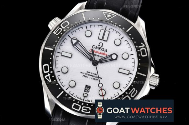 Omega - Seamaster 300m 2018 SS/RU White OMF Asia 8800