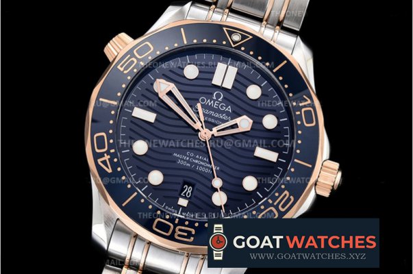 Omega - Seamaster 300m 2019 RG/SS Blue VSF Asia 8800