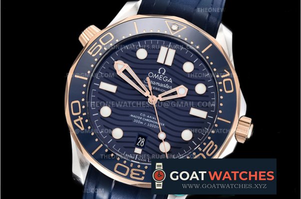 Omega - Seamaster 300m 2019 RG/SS/RU Blue VSF Asia 8800