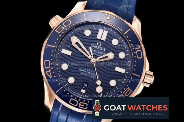 Omega - Seamaster 300m 2019 RG/RU Blue VSF Asia 8801