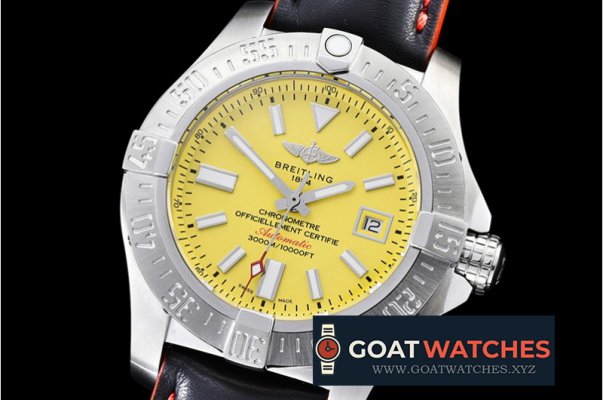 Breitling - Avenger SeaWolf 45mm SS/LE Yllw/Stk A2836